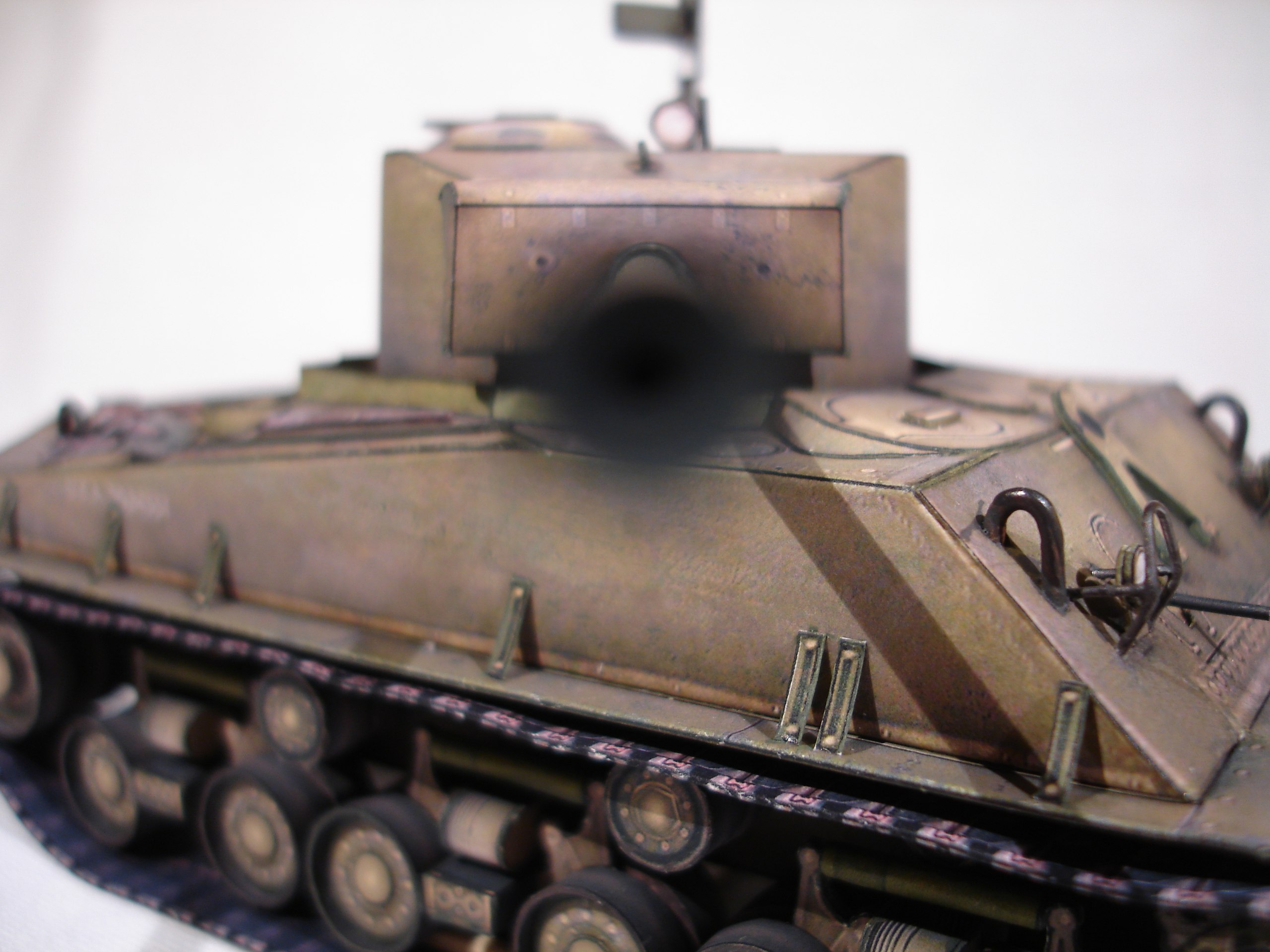 Макет танка - 026 - Танк М4А3Е8 Sherman magazine