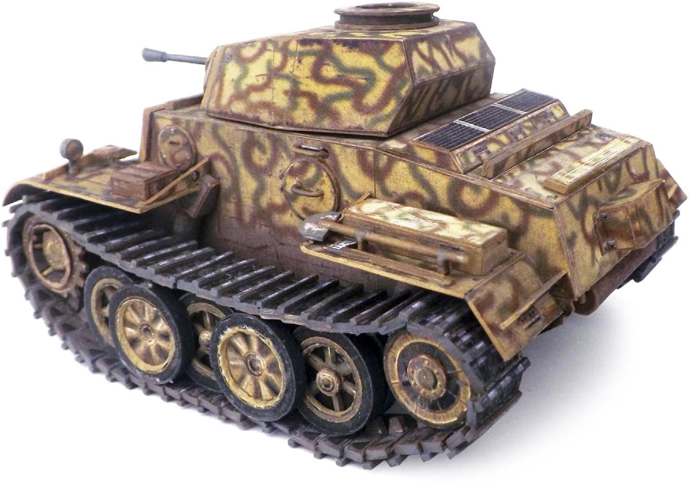 Макет танка - 034 - Танк Pz.Kpfw. II magazine