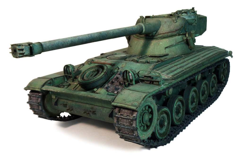Макет танка - 994 - Танк АМХ 13 90 magazine