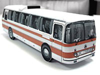 Автобус ЛАЗ-699Р paper model