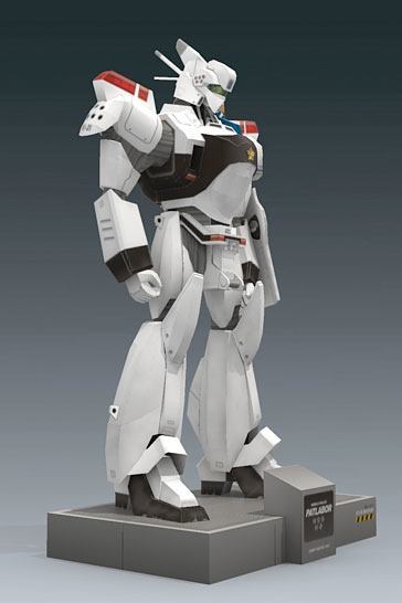 Робот Инграм 1 (Полиция будущего) paper model