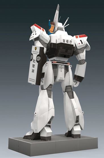 Робот Инграм 1 (Полиция будущего) paper model