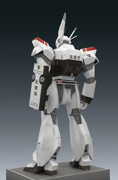 Робот Инграм 2 (Полиция будущего) paper model