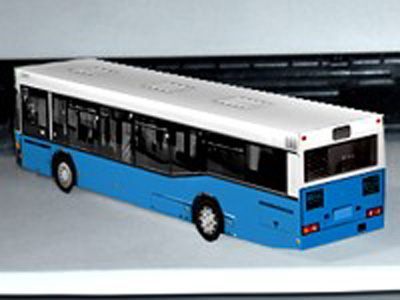 Автобус МАЗ-104 paper model
