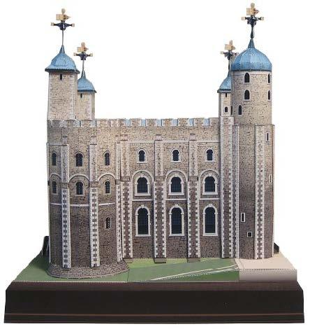 Лондонский Тауэр, Англия paper model