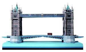 Тауэрский мост paper model