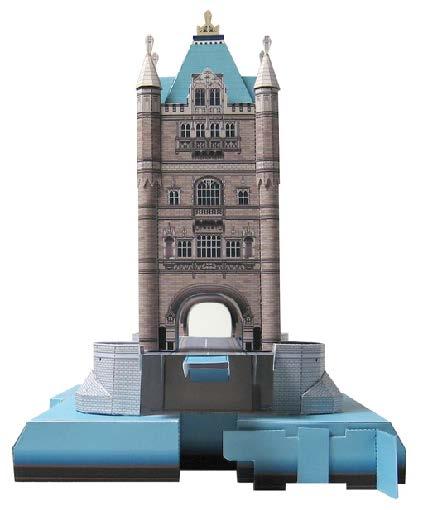 Тауэрский мост paper model