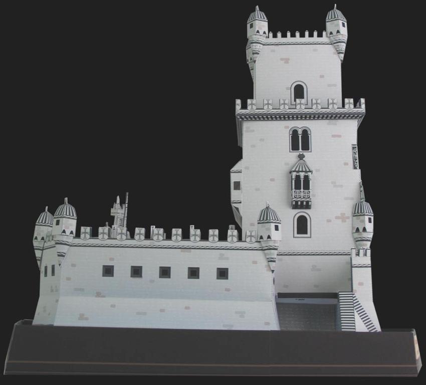 Башея Белен, Португалия paper model