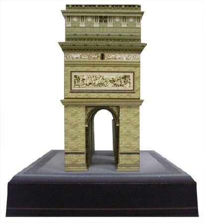 Триумфальная арка, Франция paper model