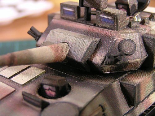 Танк Скорпион paper model