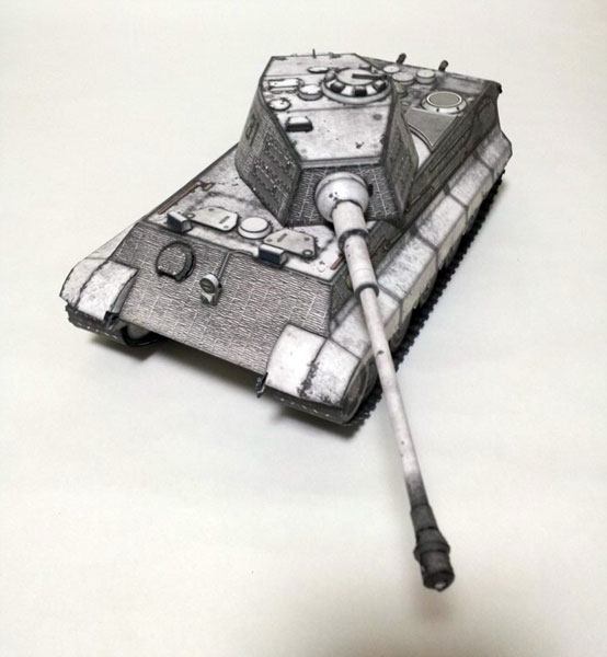 Танк Королевский тигр (Тигр II) paper model