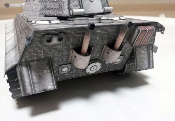Танк Королевский тигр (Тигр II) paper model