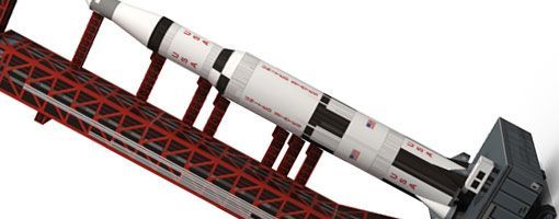 Ракета-носитель Сатурн 5 paper model