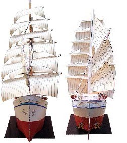Барк Ниппон Мару / Nippon Maru paper model