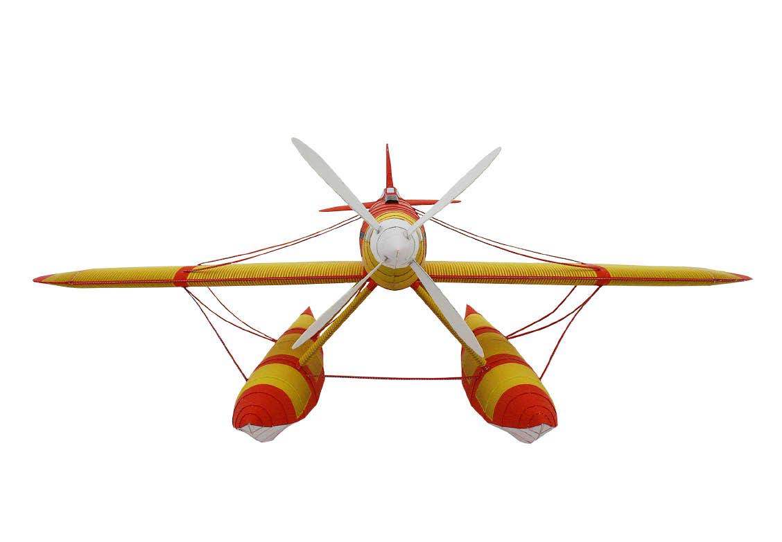 Гидросамолет Макки M.C.72 / Macchi M.C.72 paper model