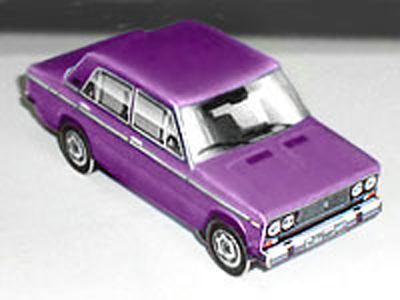 Автомобиль ВАЗ-2106 paper model