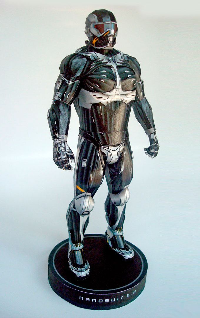 Нанокостюм 2.0 (Crysis) paper model
