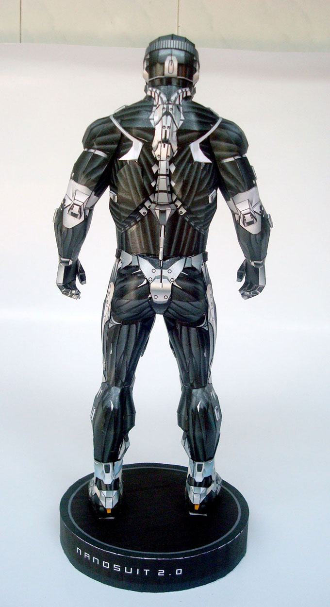 Нанокостюм 2.0 (Crysis) paper model