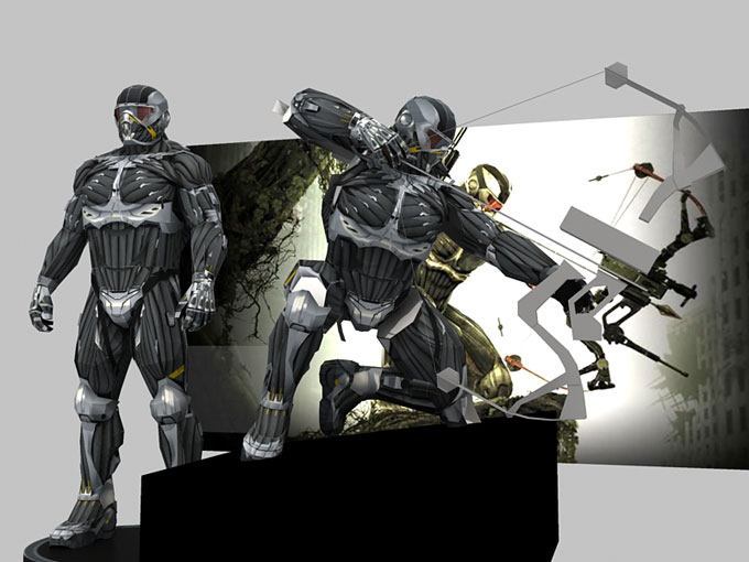 Нанокостюм 2.0 (Crysis) paper model