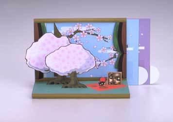 Ханами / Цветение сакуры paper model
