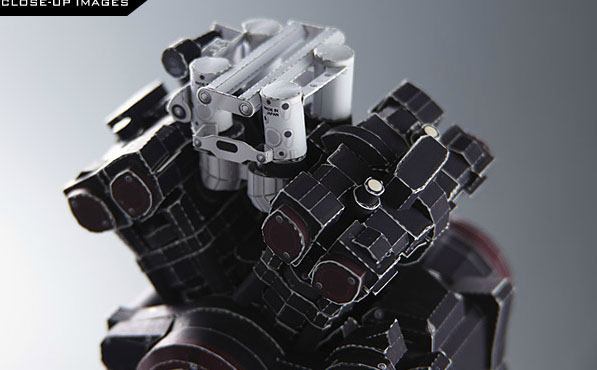 Мотоцикл Yamaha VMAX [серия, часть 1/5] paper model