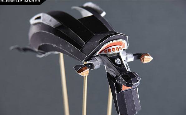 Мотоцикл Yamaha VMAX [серия, часть 2/5] paper model