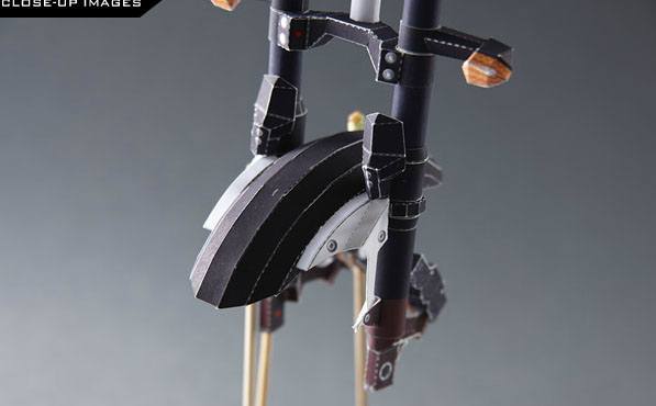 Мотоцикл Yamaha VMAX [серия, часть 3/5] paper model