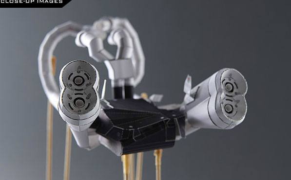 Мотоцикл Yamaha VMAX [серия, часть 4/5] paper model
