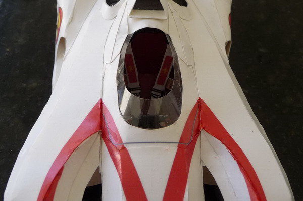 Автомобиль Мак 6 (Спиди Гонщик) paper model