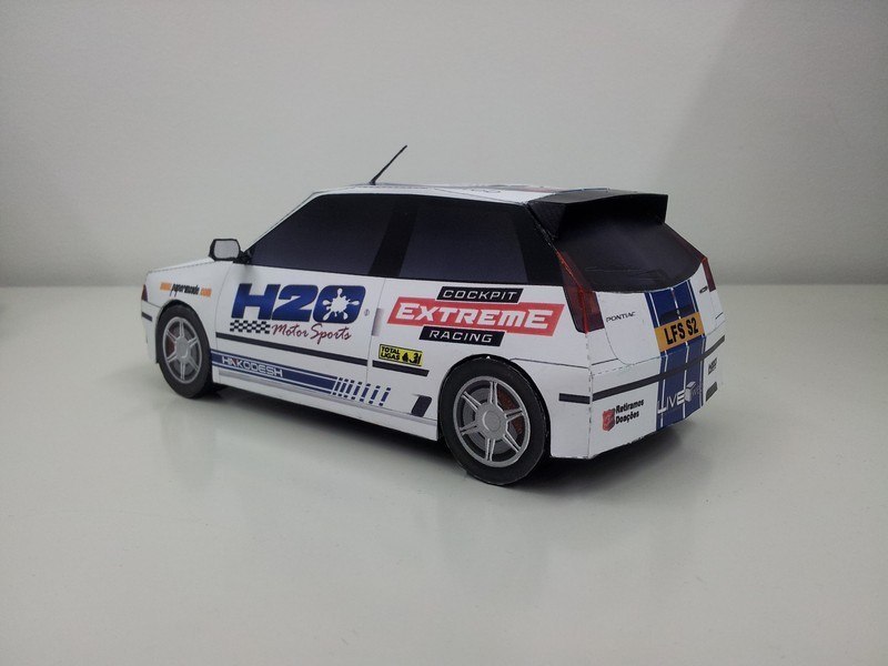 Автомобиль XF GTI (Live for Speed) paper model