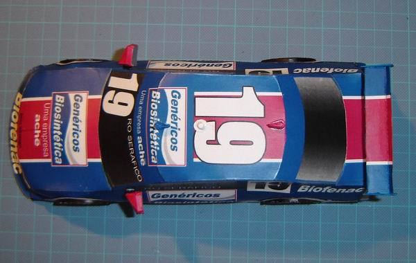 Автомобиль Volkswagen Bora 2007 (Stock Car Brasil) paper model