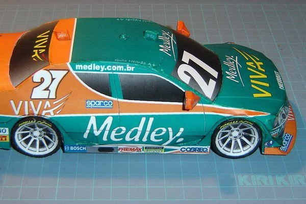 Автомобиль Chevrolet Astra 2007 (Stock Car Brasil) paper model