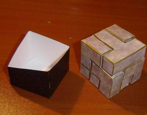 Головоломка Куб 3х3 paper model