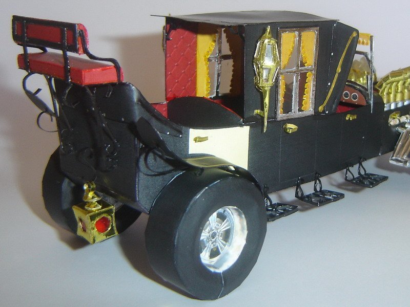 Монстромобиль / Munster Koach (Семейка монстров) paper model