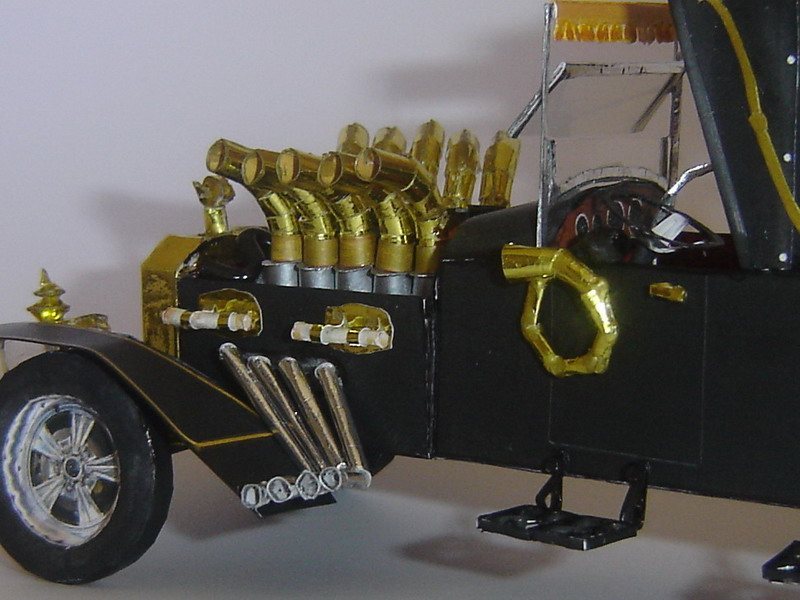 Монстромобиль / Munster Koach (Семейка монстров) paper model