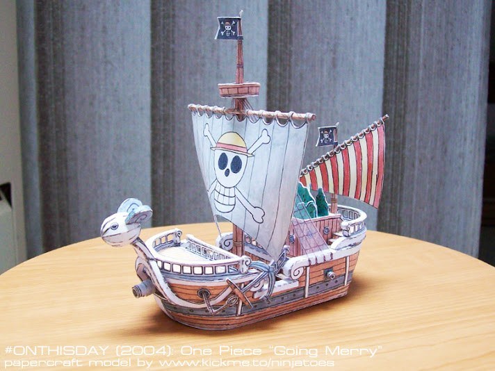 Корабль Гоинг Мери (Ван пис / One Piece) paper model