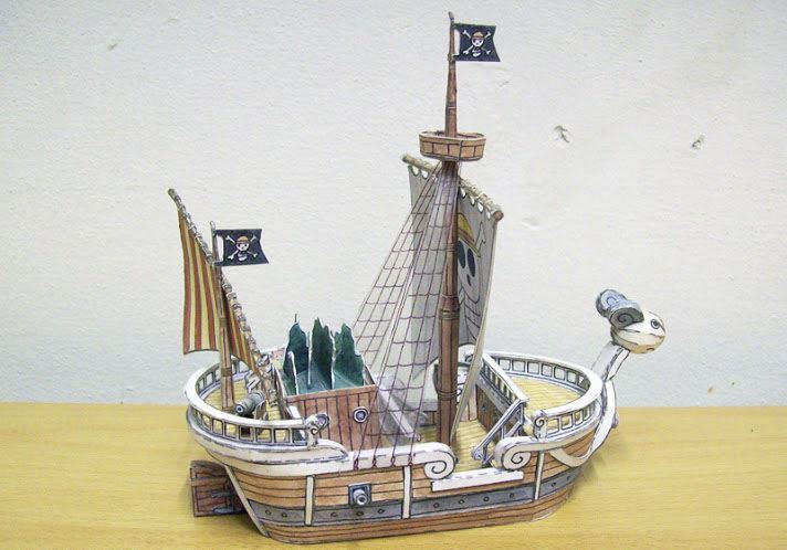 Корабль Гоинг Мери (Ван пис / One Piece) paper model