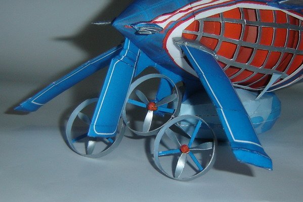 Корабль Спортакуса (Лентяево) paper model