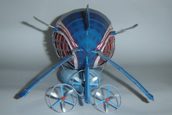Корабль Спортакуса (Лентяево) paper model