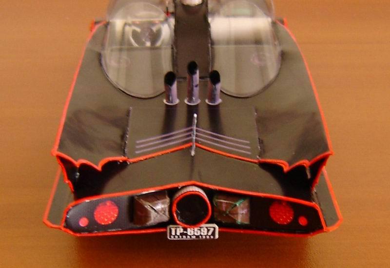 Бэтмобиль 1966 (Бэтмен) paper model