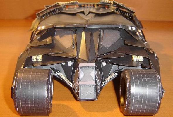 Бэтмобиль Акробат / Tumbler (Бэтмен, Темный рыцарь) paper model