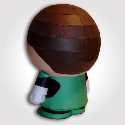 Зеленый фонарь (Южный парк) paper model