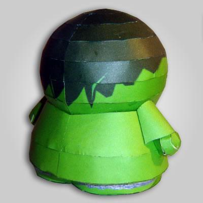 Халк (Южный парк) paper model