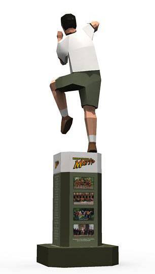 Мэттью Мэтт Хардинг paper model