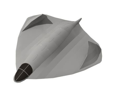 Розуэлльский НЛО paper model