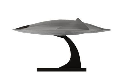 Розуэлльский НЛО paper model