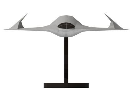 Розуэлльский НЛО paper model