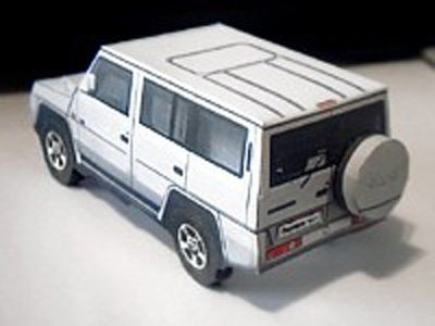 Автомобиль Derweys-313104 Cowboy paper model