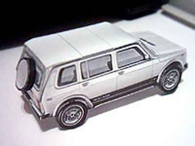Автомобиль ВАЗ-2131 Нива paper model