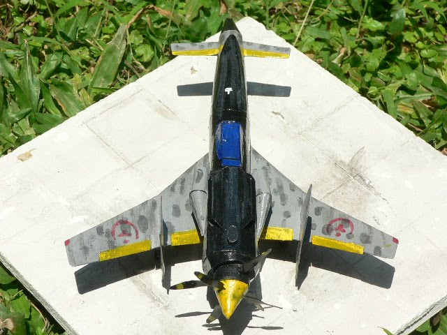 Самолет Sanka Mark B (Небесные скитальцы) paper model